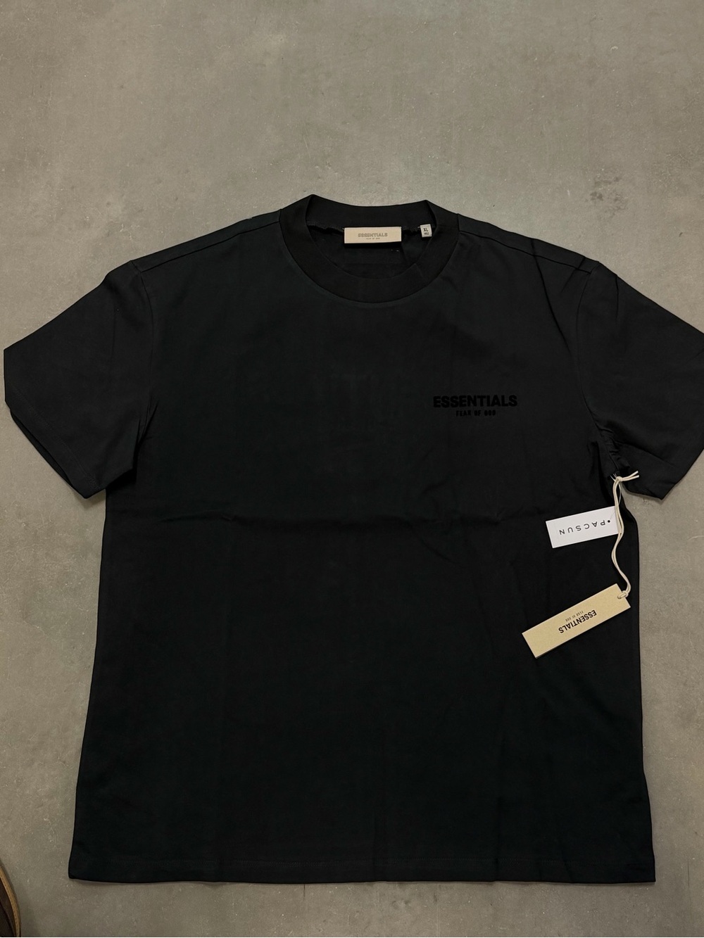 Essentials Fear of God SS22 T-shirt Stretch Limo (Black)